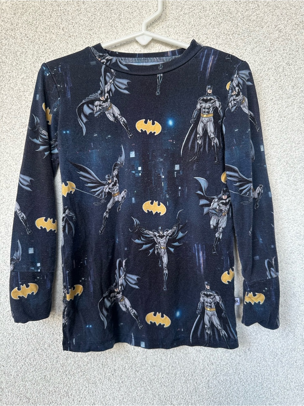 Batman x Bums & Roses Toddler Long Sleeve Shirt 4T